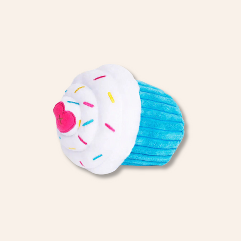 Blue Cupcake Plush Toy