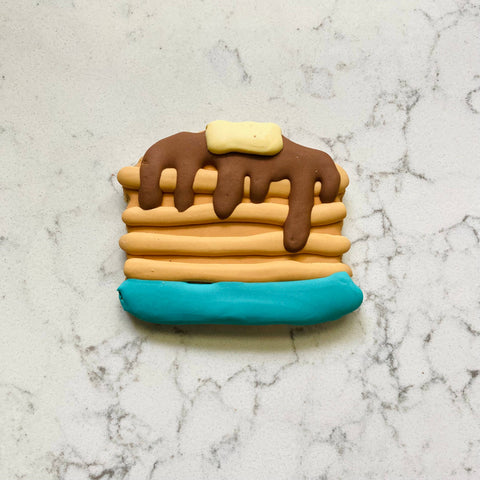 Breakfast Menu: Pancakes | Gourmet Dog Cookie