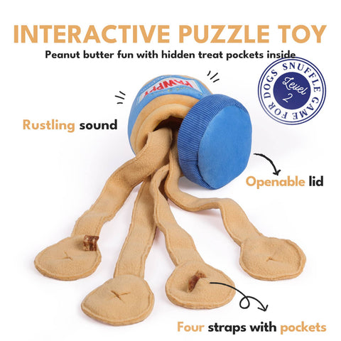 Peanut Butter Interactive Snuffle Toy