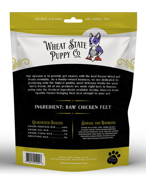 Freeze Dried Raw Chicken Feet