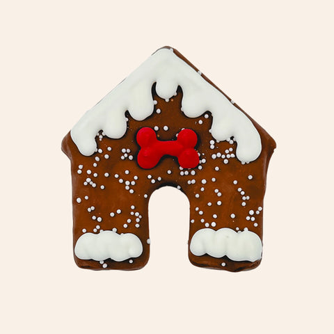 Winter Dog House | Gourmet Dog Cookie