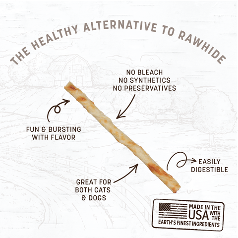 Earth Animal No-Hide® Peanut Butter Stix