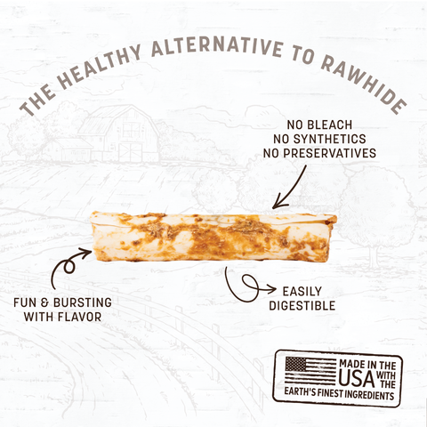 Earth Animal No-Hide® Peanut Butter Rolls