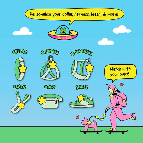 Crabby Jiby Dog Charm