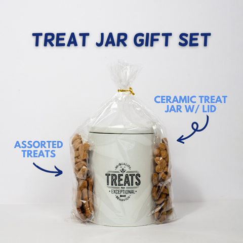 Exceptional Behavior Ceramic Treat Jar Gift Set