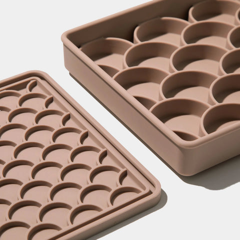 Fish Scale 3-in-1 Slow Feeder Bowl - Fig