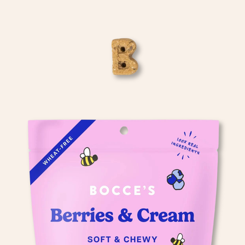 Bocce's Bakery Berries & Cream Soft & Chewy Treats