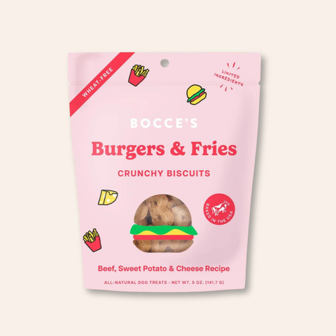 Bocce's Bakery Burgers & Fries Biscuits