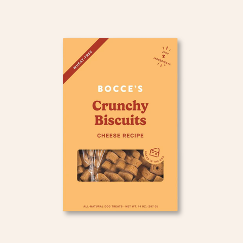 Bocce's Bakery Cheese Crunchy Biscuits (14oz)