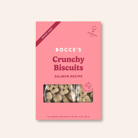 Bocce's Bakery Salmon Crunchy Biscuits (14oz)