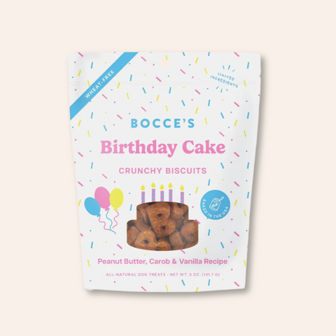 Bocce's Bakery Birthday Cake Dog Biscuits