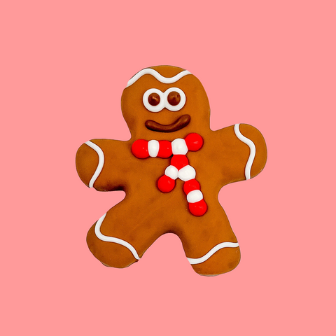 Gingerbread Pup | Holiday Dog Cookie