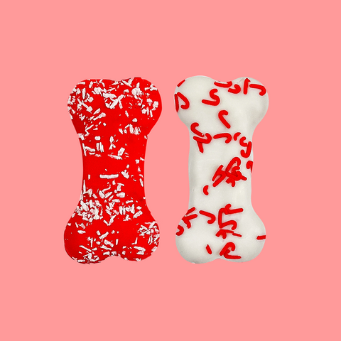 Minty Munchie Bones | Holiday Dog Cookie