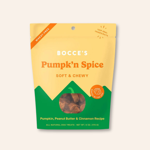 Bocce's Bakery Pumpkn Spice Soft & Chewy Treats