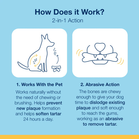 Plaque Off Dental Bone: Bacon - Single Bone