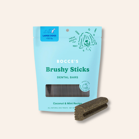 Bocce's Bakery Brushy Sticks Dental Bars