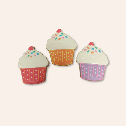 Cupcake Dog Cookie