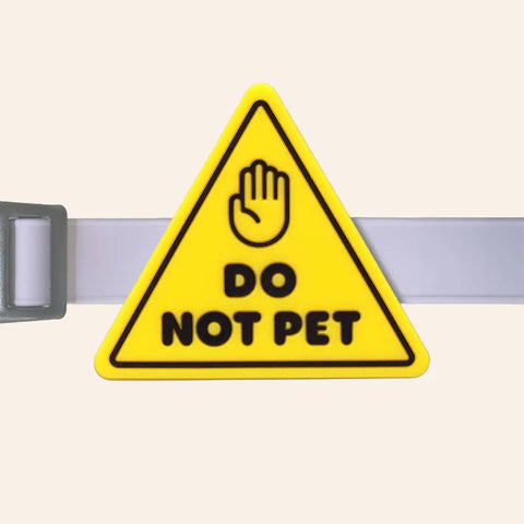 Do Not Pet Jiby Dog Charm