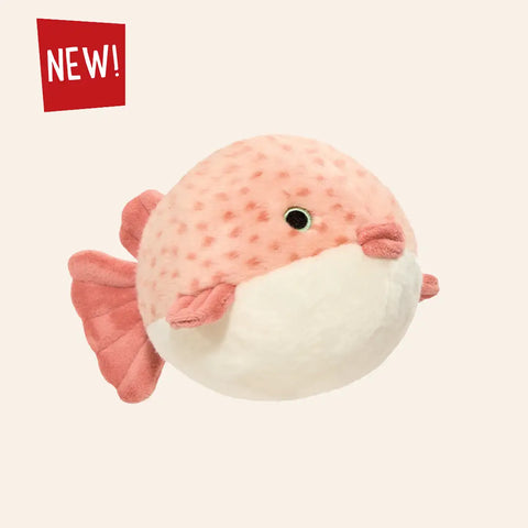 Dottie Pufferfish | Fluff & Tuff Dog Toy