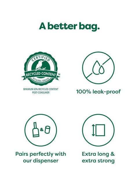 Single Roll - Unscented Poop Bag Refills by Earth Rated