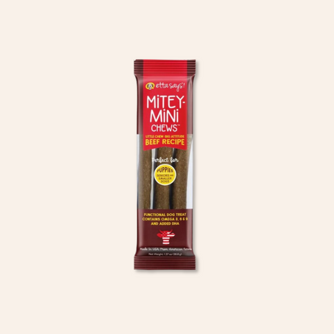 Etta Says Mitey Mini Chews - Beef Recipe