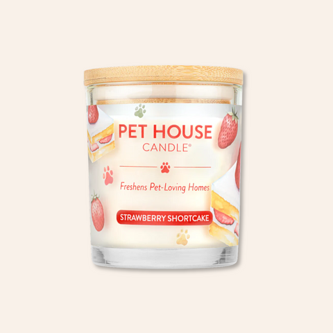 Strawberry Shortcake Candle | Pet Safe Candle