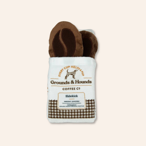 Grounds & Hounds Coffee Bean Dog Toy