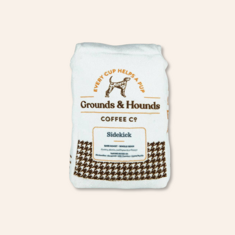 Grounds & Hounds Coffee Bean Dog Toy