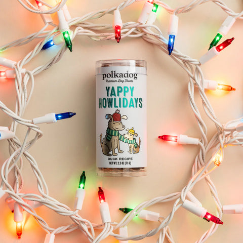 Yappy Howlidays - Stocking Stuffer Treat Tube