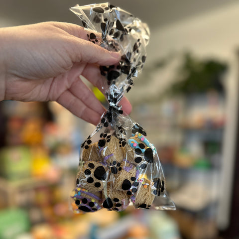 Spring Shortbread Cookie Treat Bags