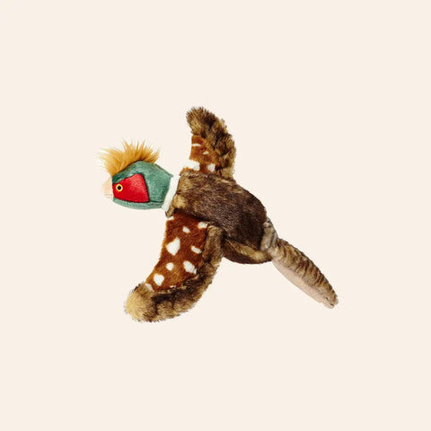 Ike Pheasant | Fluff & Tuff Dog Toy