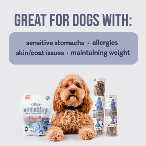 Cod Skin Shorties 12oz Bulk Bag