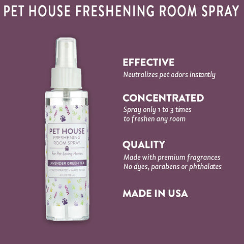 Lavender Green Tea Room Spray | Pet Safe Room Spray