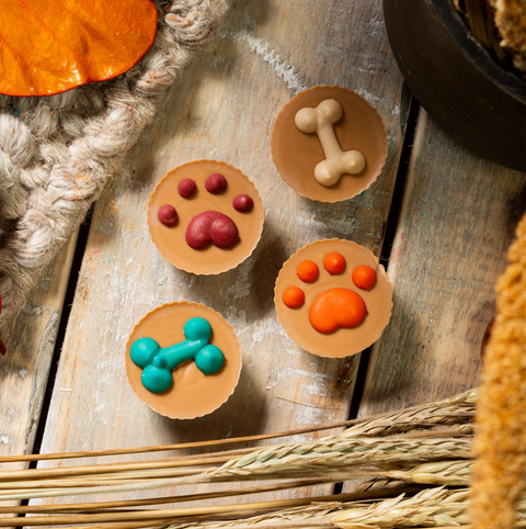 Paws Up for Bones PB Cups