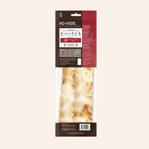 No Hide Beef Strips - 4pk