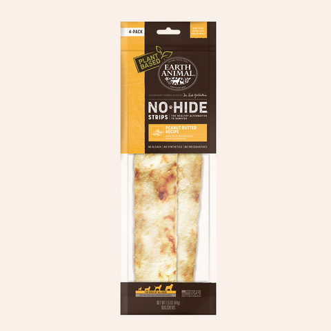 No Hide Peanut Butter Strips - 4pk