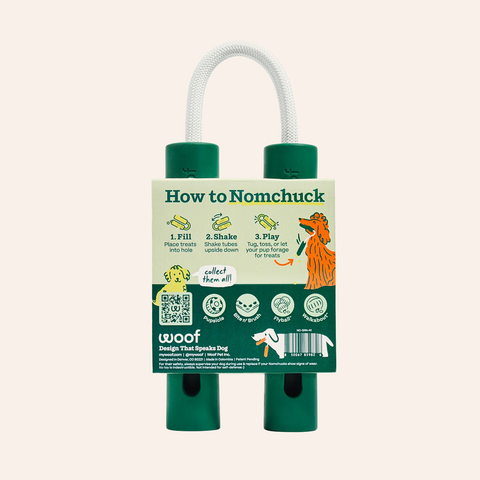 Nomchucks Forager Treat & Tug Toy