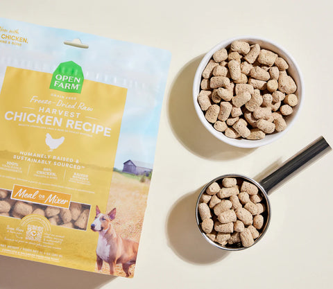 Open Farm Chicken Freeze Dried Raw Morsels for Dogs