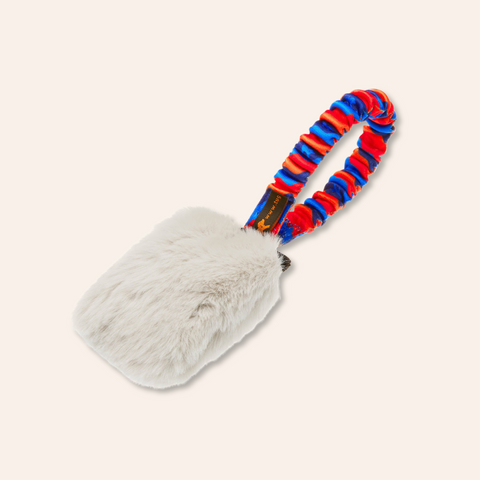 Pocket Bungee Squeaker: Orange Pattern