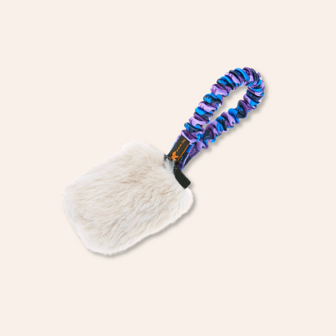 Pocket Bungee Squeaker: Purple Pattern