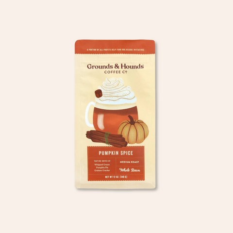Pumpkin Spice Seasonal Coffee: Whole Bean