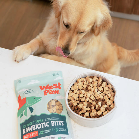 West Paw Trout & Beef Rawbiotic Bites