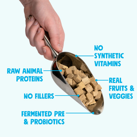 West Paw Trout & Beef Rawbiotic Bites
