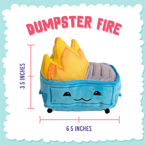 Dumpster Fire Plushy