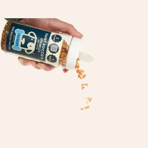 Saint Rocco's Treats Fish Sprinkles | Meal Topper
