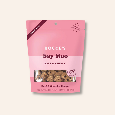 Bocce's Bakery Say Moo Soft & Chewy Treats