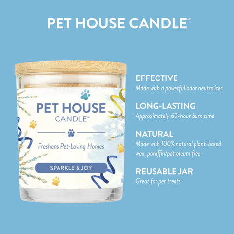 Sparkle & Joy | Pet Safe Candle