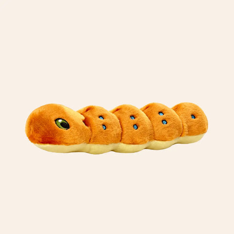 Spicy Caterpillar | Fluff & Tuff Dog Toy