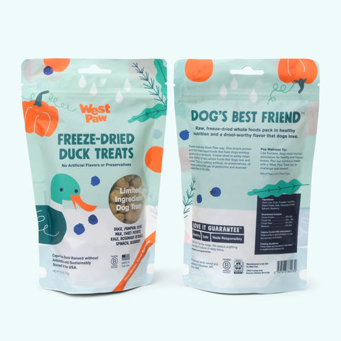 West Paw Freeze Dried Duck Treats