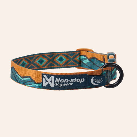 Trail Quest Collar - Teal/Oak - Rachel Pohl Edition